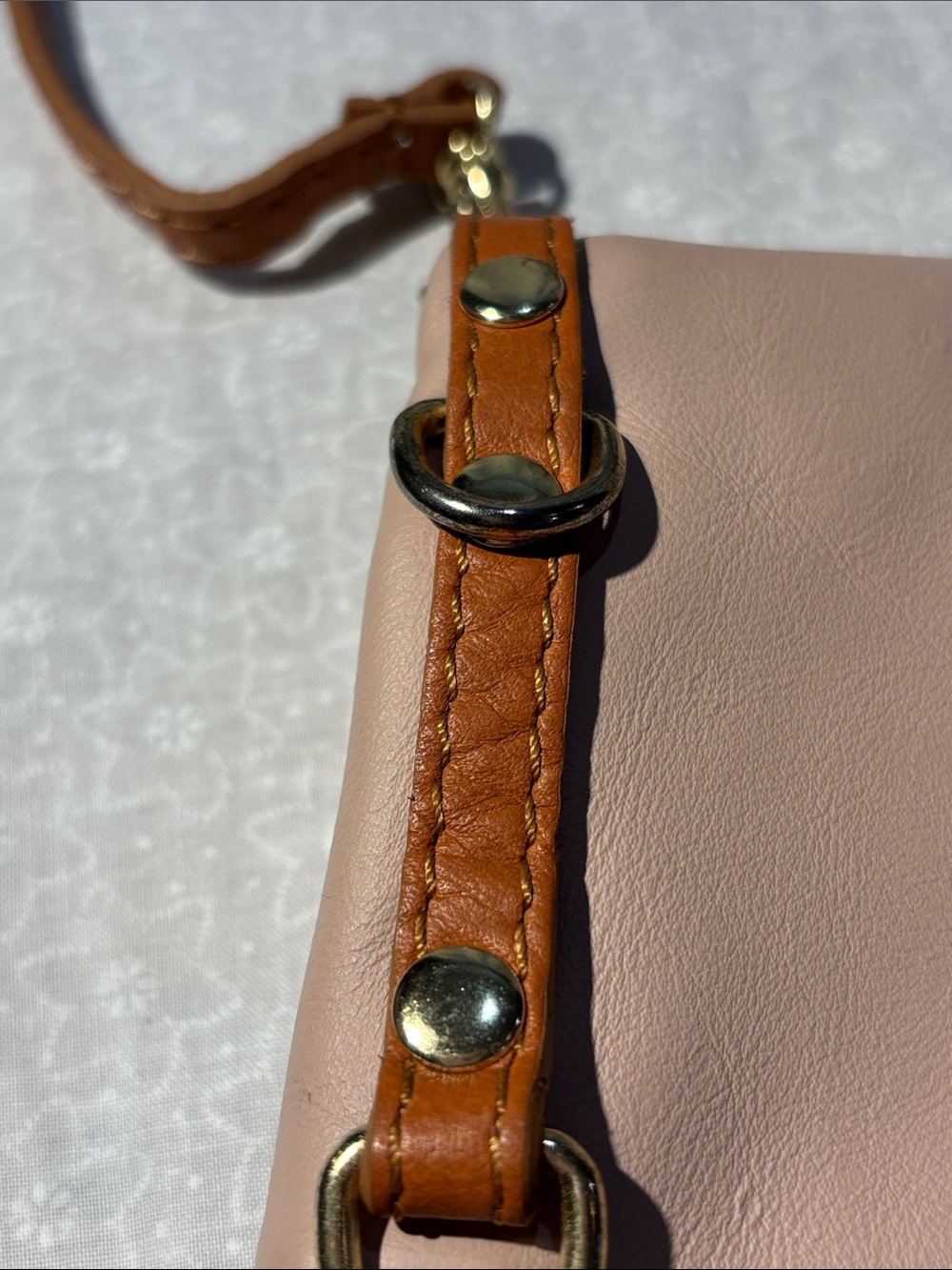 Vera Pelle Italian Leather Wristlet/Crossbody Purse - Picture 4 of 16